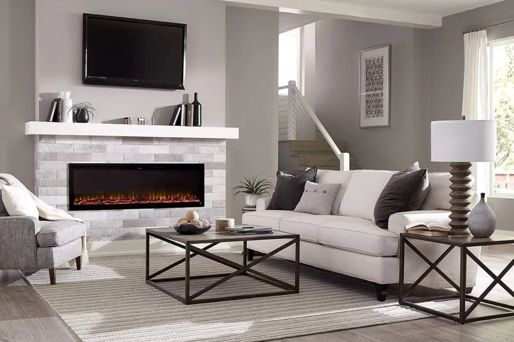60 Inch Electric Fireplace