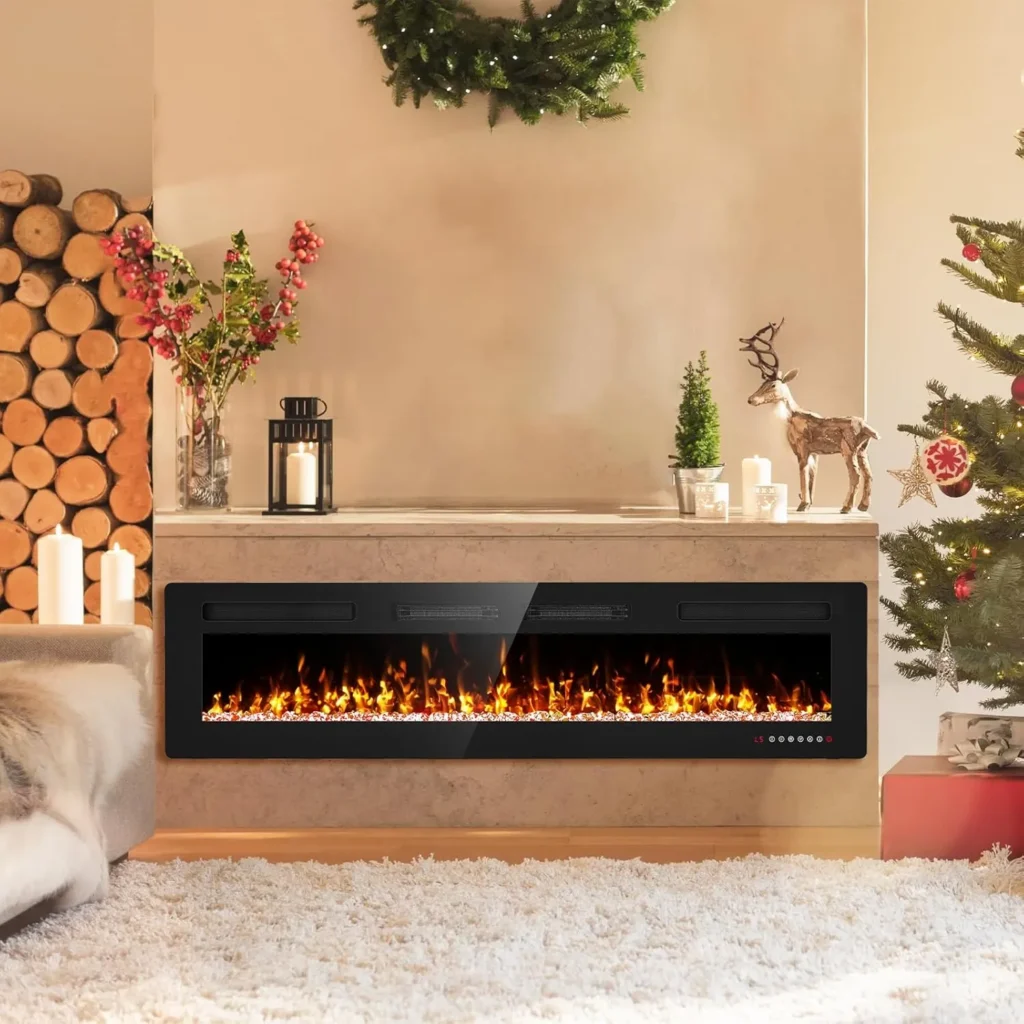 72 Inch Electric Fireplace