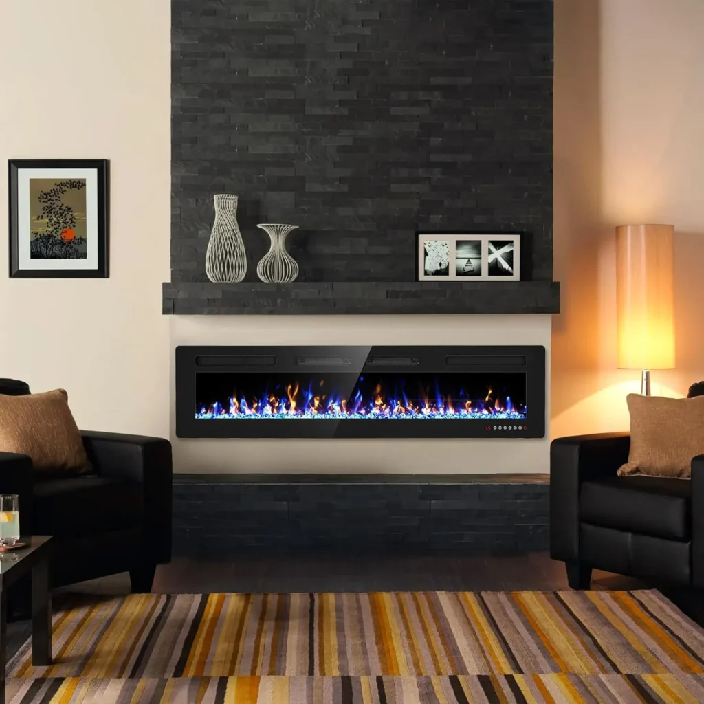 72 Inch Electric Fireplace