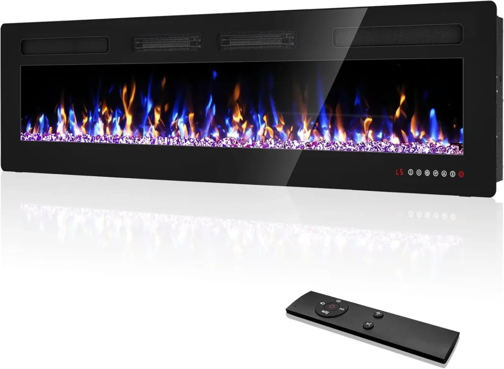 72 Inch Electric Fireplace