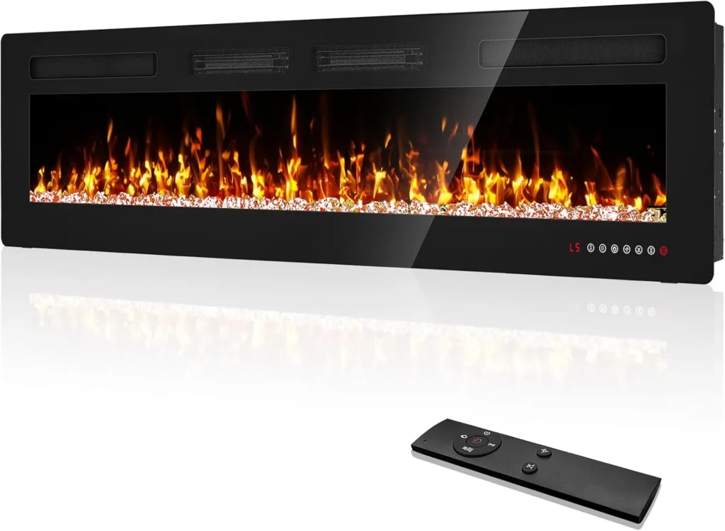72 Inch Electric Fireplace