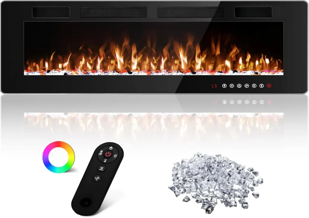 72 Inch Electric Fireplace