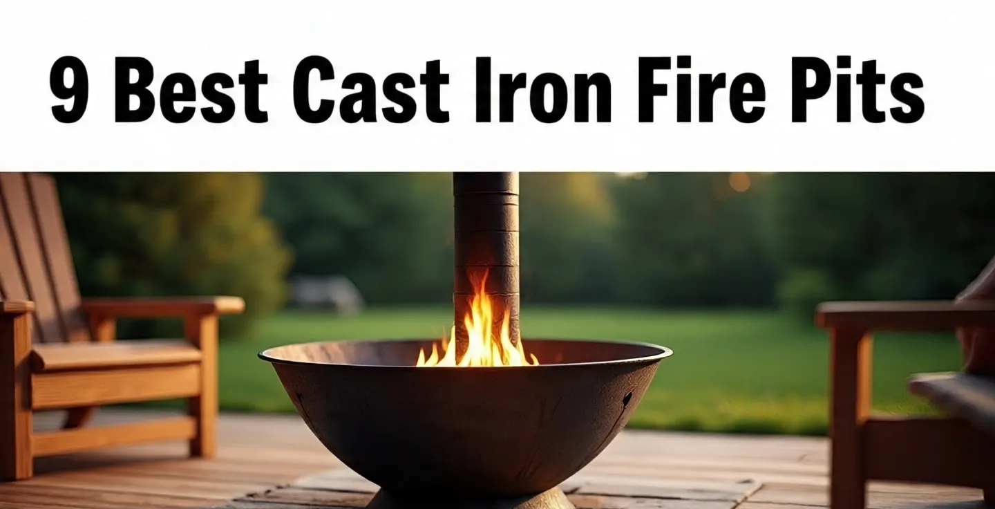 Best Cast Iron Fire Pits