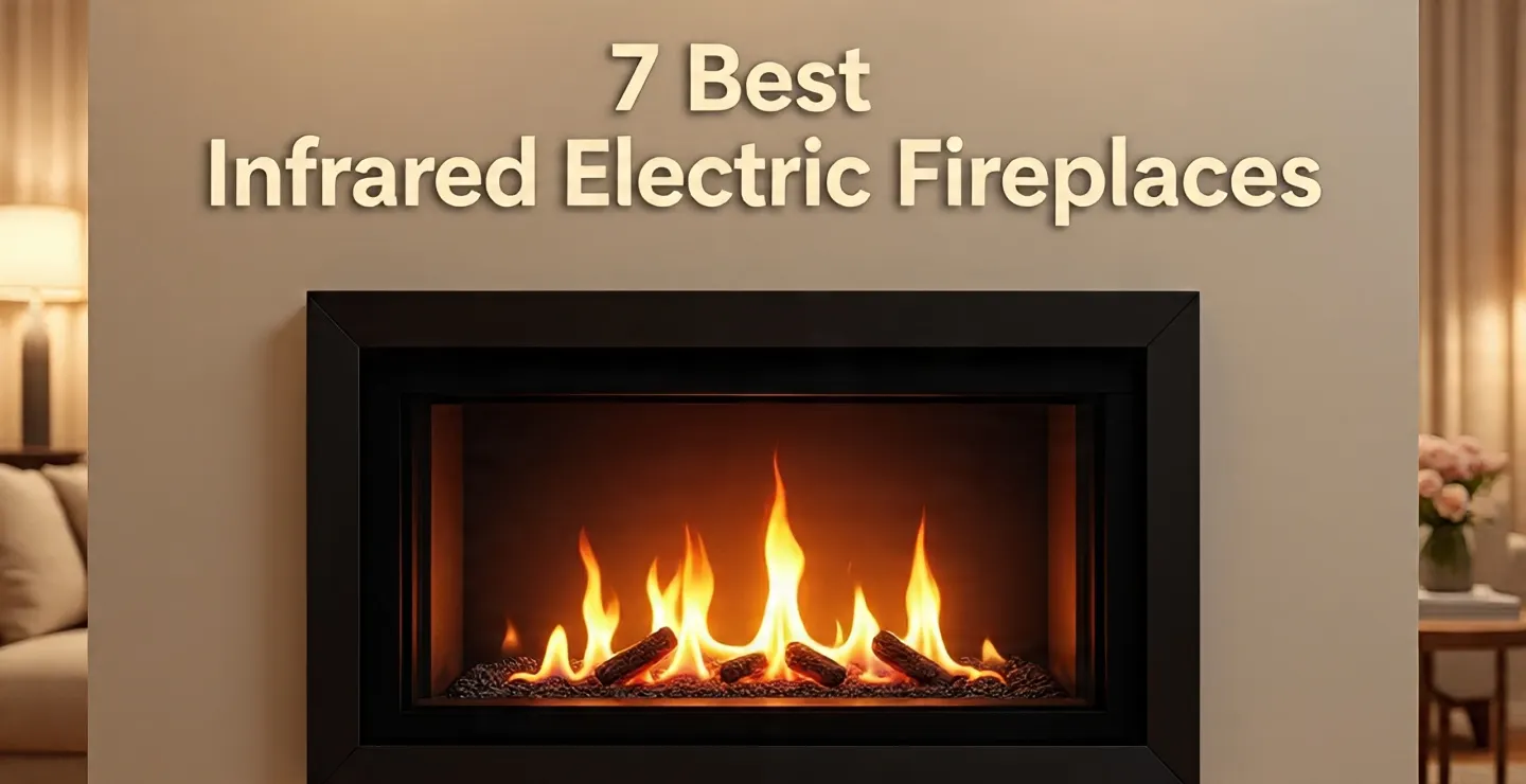Best Infrared Electric Fireplaces