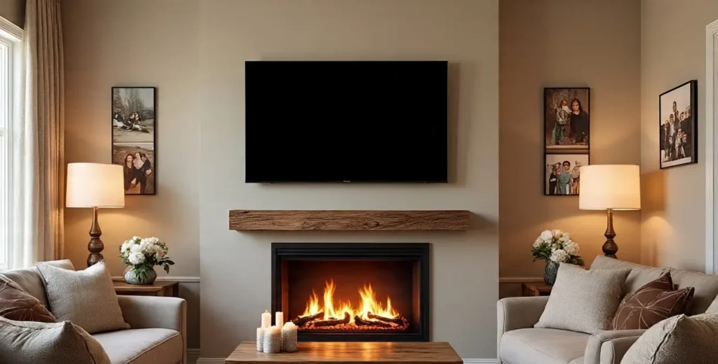 Cozy & Traditional Styles Electric Fireplace Wall Mount Ideas