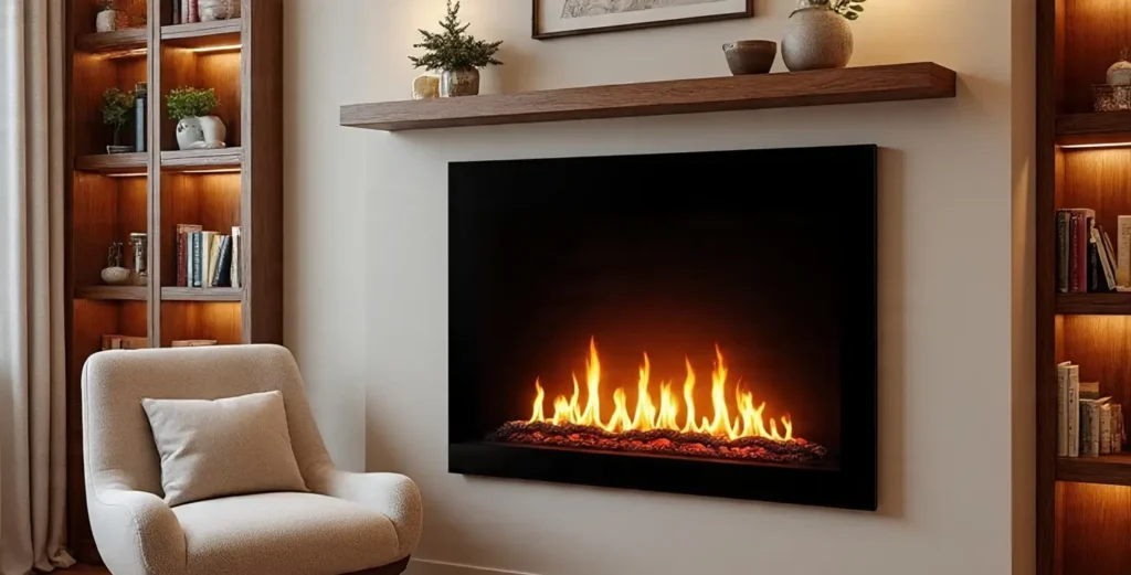 Cozy & Traditional Styles Electric Fireplace Wall Mount Ideas