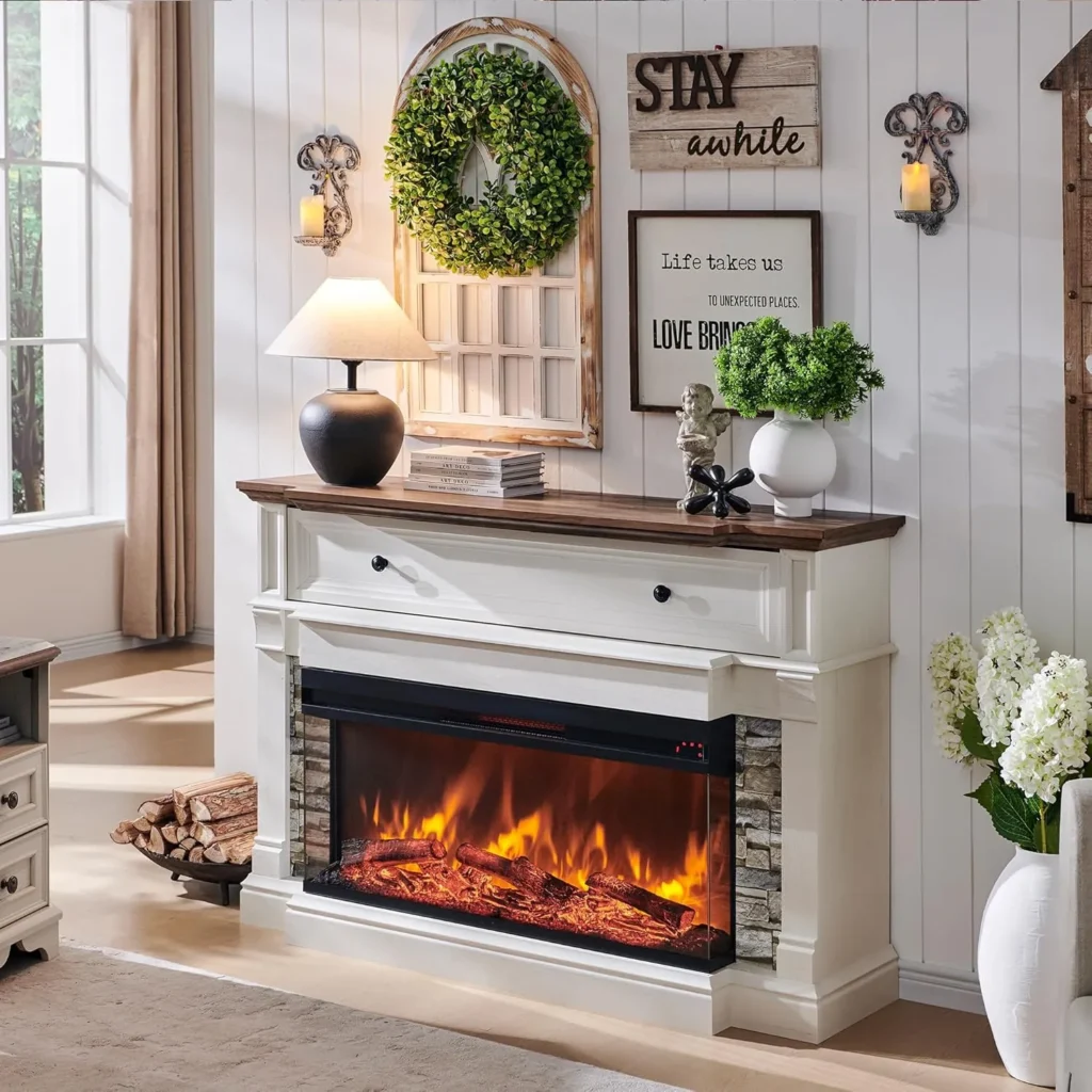 Electric Fireplace for Bedroom