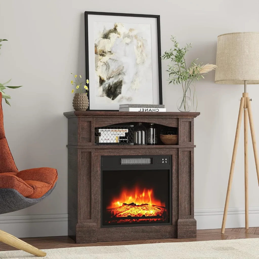 Electric Fireplace for Bedroom