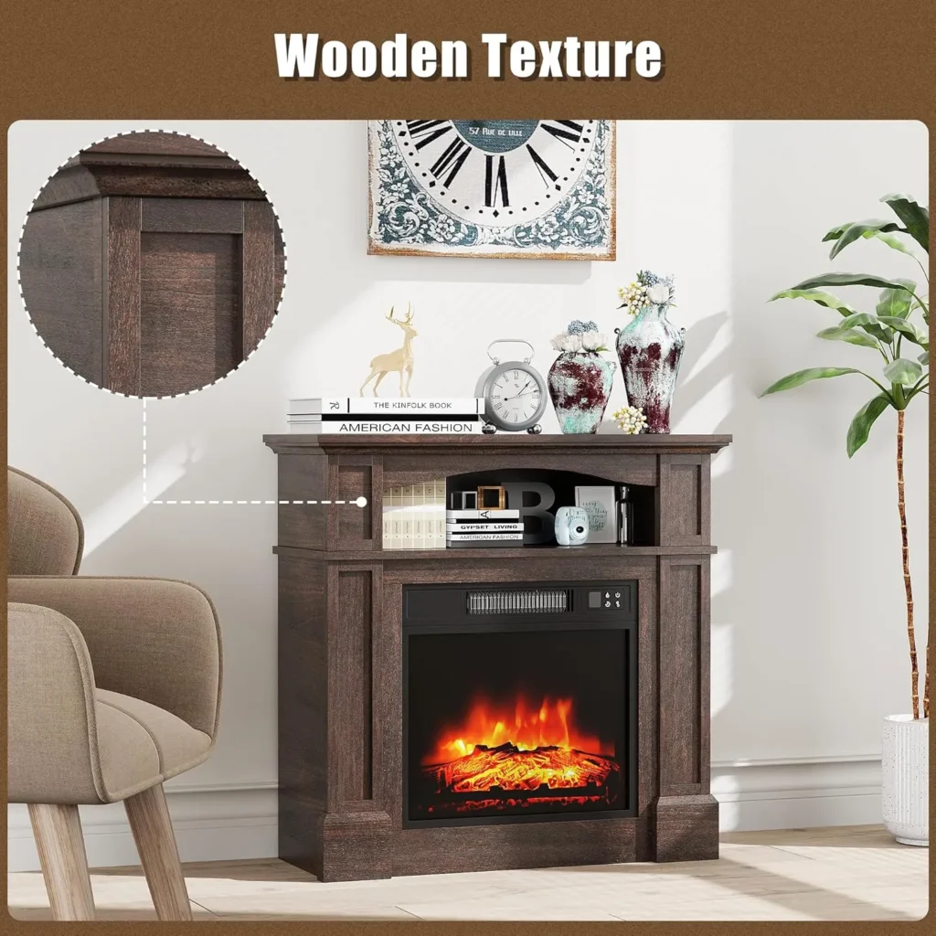 Electric Fireplace for Bedroom
