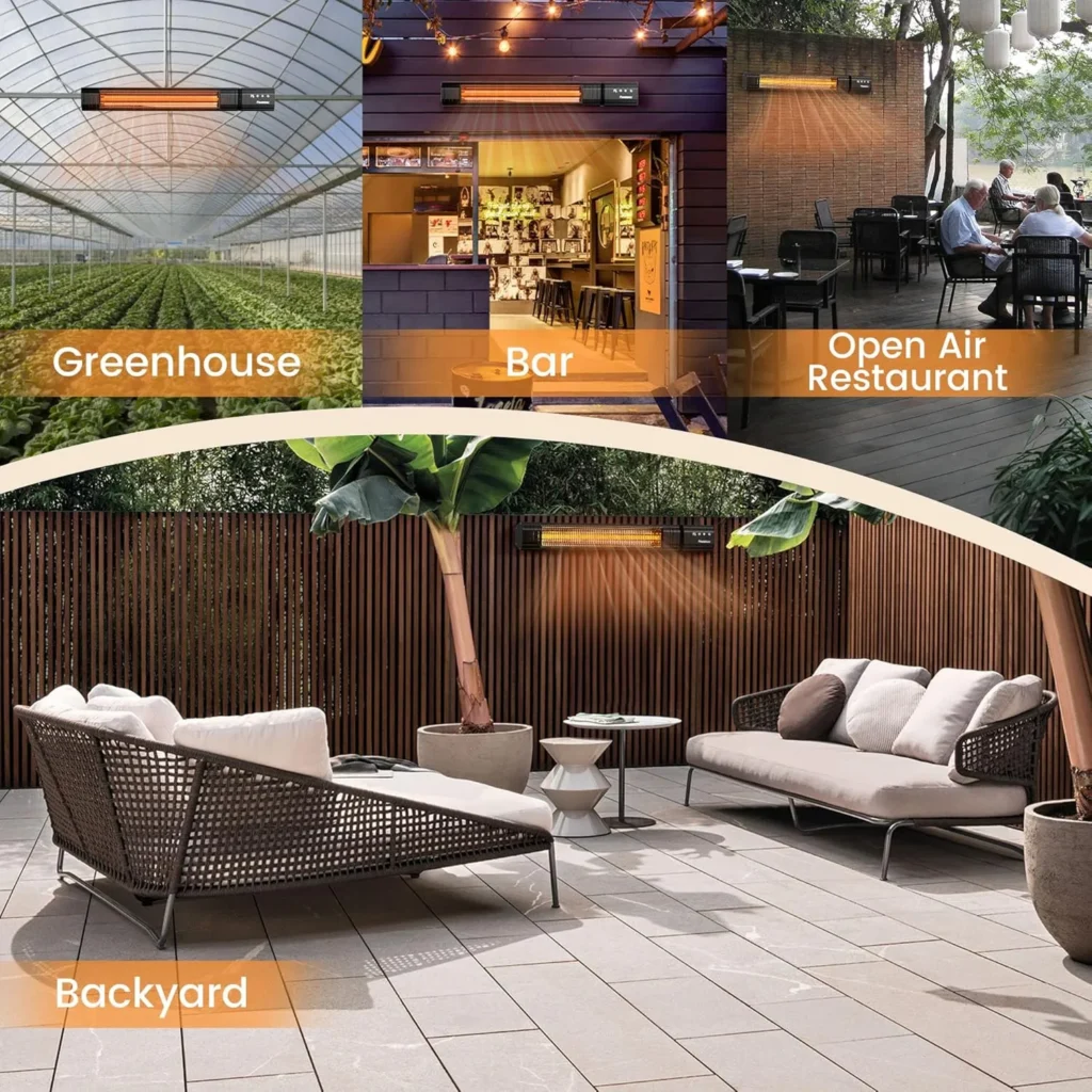 Electric Infrared Patio Heater