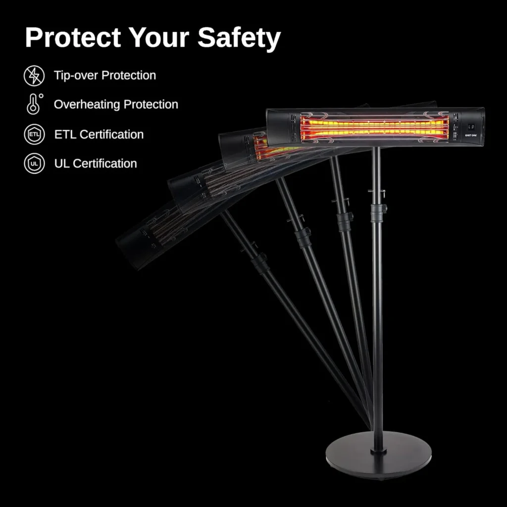 Electric Infrared Patio Heater