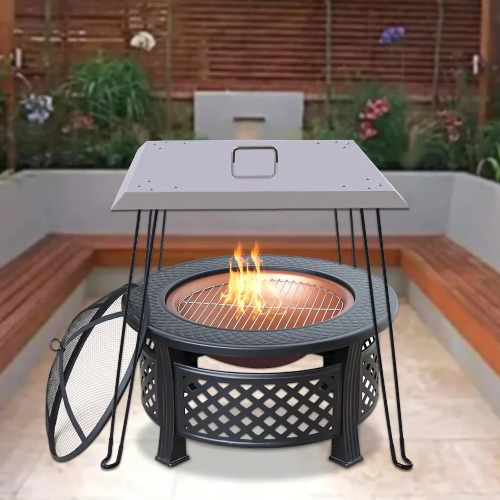 Fire Pit Heat Deflector