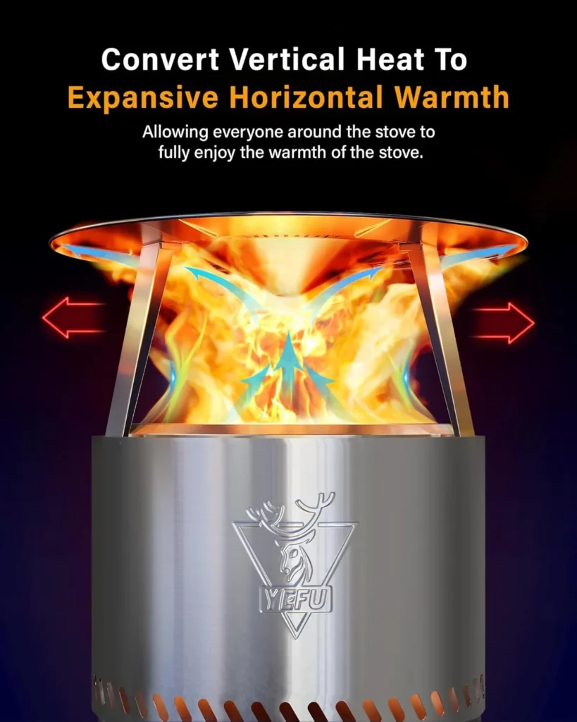 Fire Pit Heat Deflector