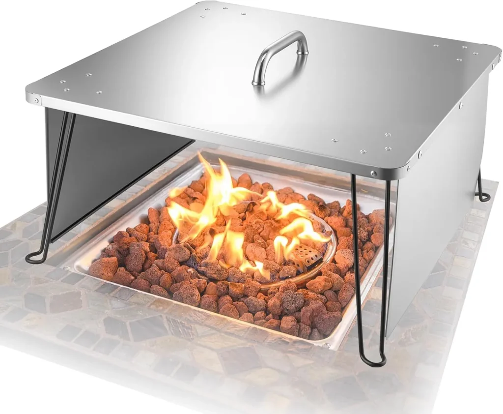 Fire Pit Heat Deflector