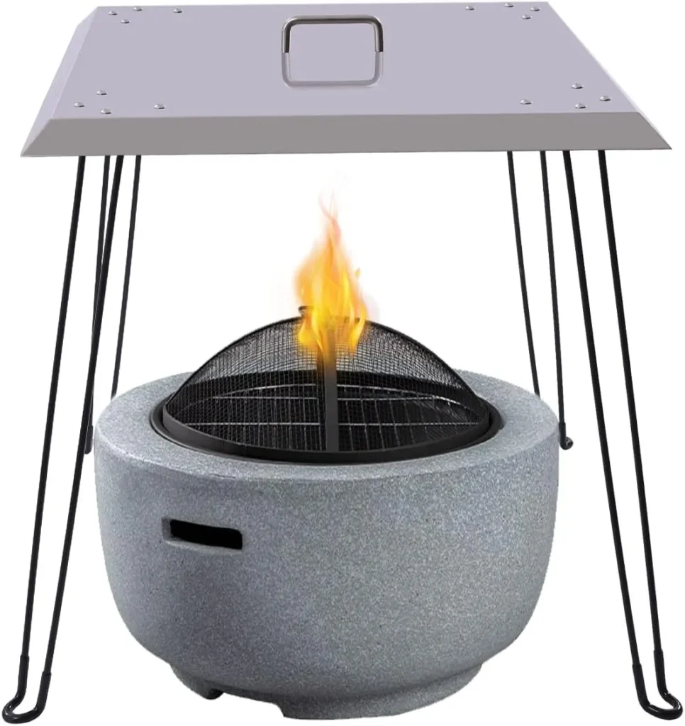 Fire Pit Heat Deflector