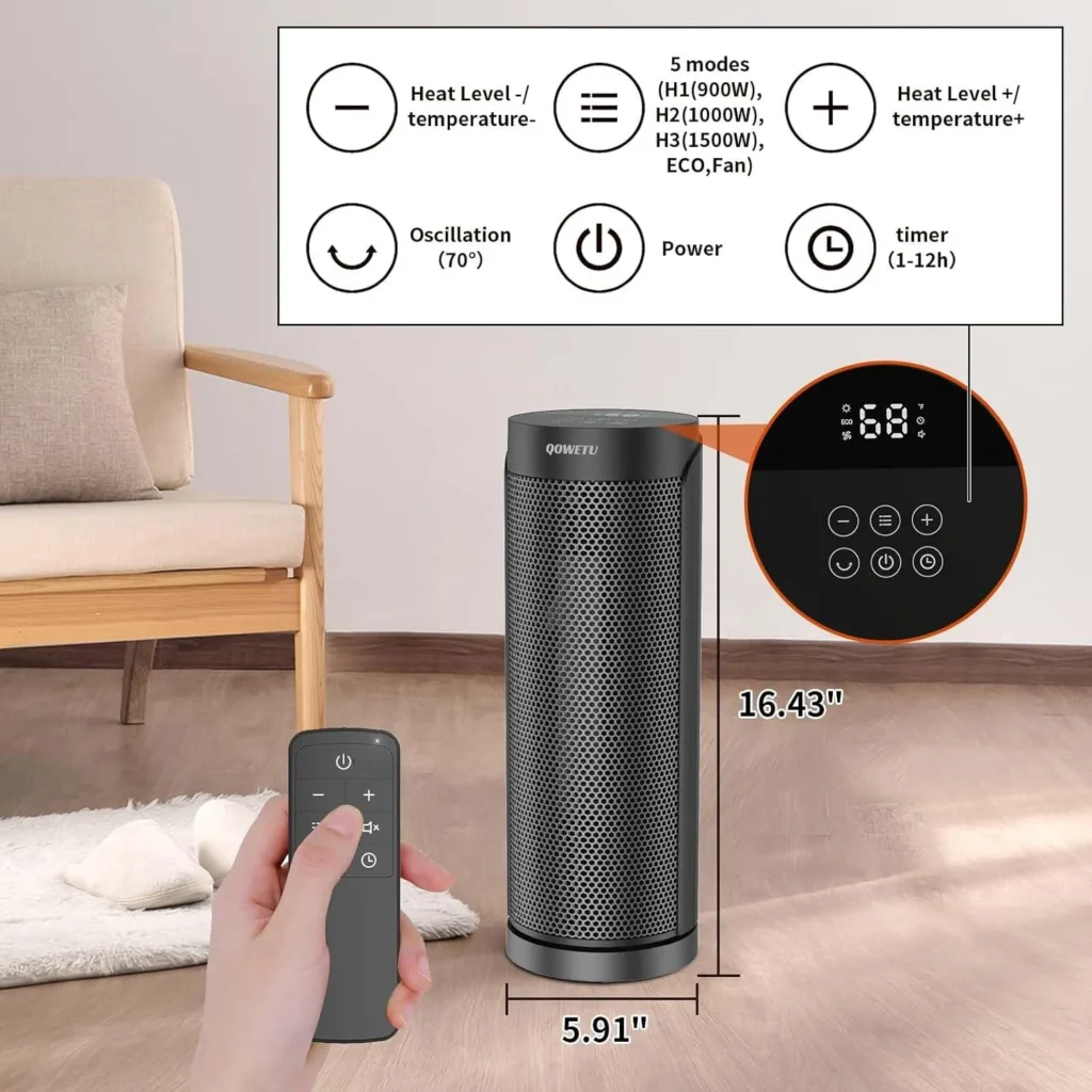 Indoor Electric Heaters for Large Rooms