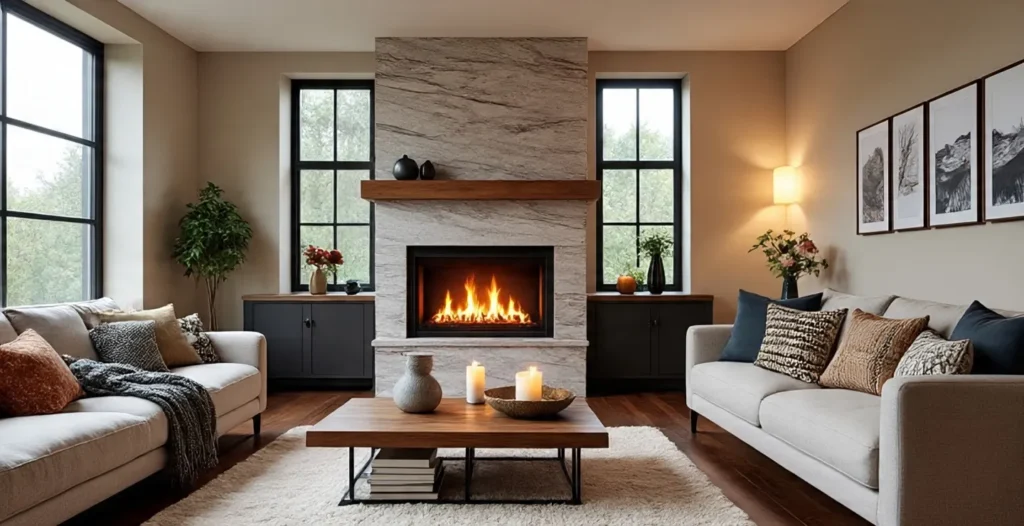 Living Room Fireplace Ideas