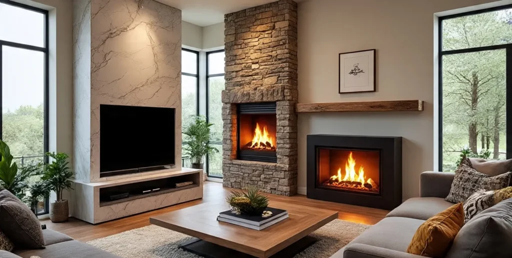 Living Room Fireplace Ideas