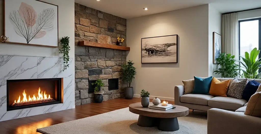 Living Room Fireplace Ideas