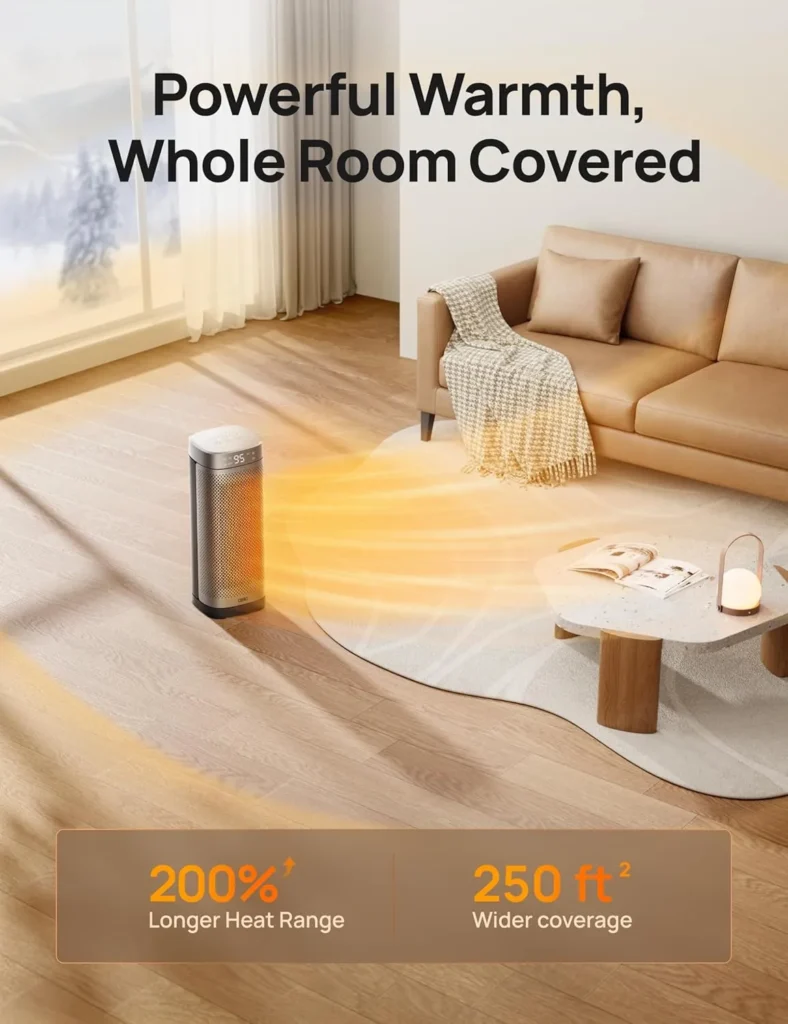 Low Cost Energy Efficient Heater for Large Room