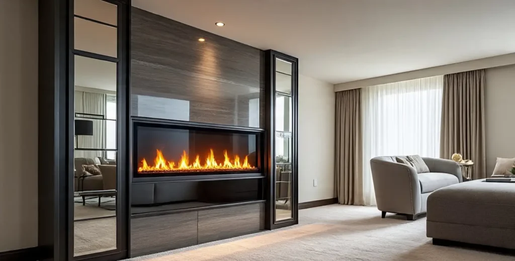 Luxury & Glam Styles Electric Fireplace Wall Mount Ideas