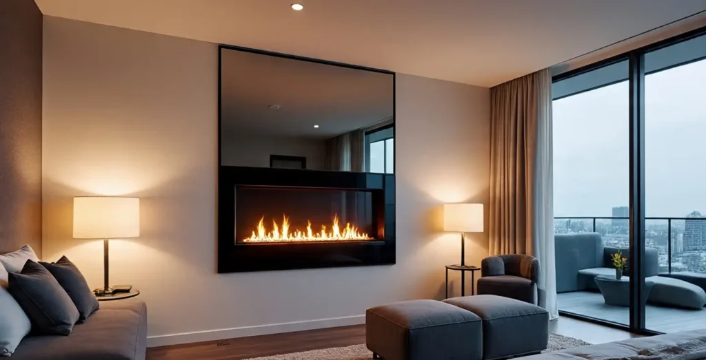 Luxury & Glam Styles Electric Fireplace Wall Mount Ideas