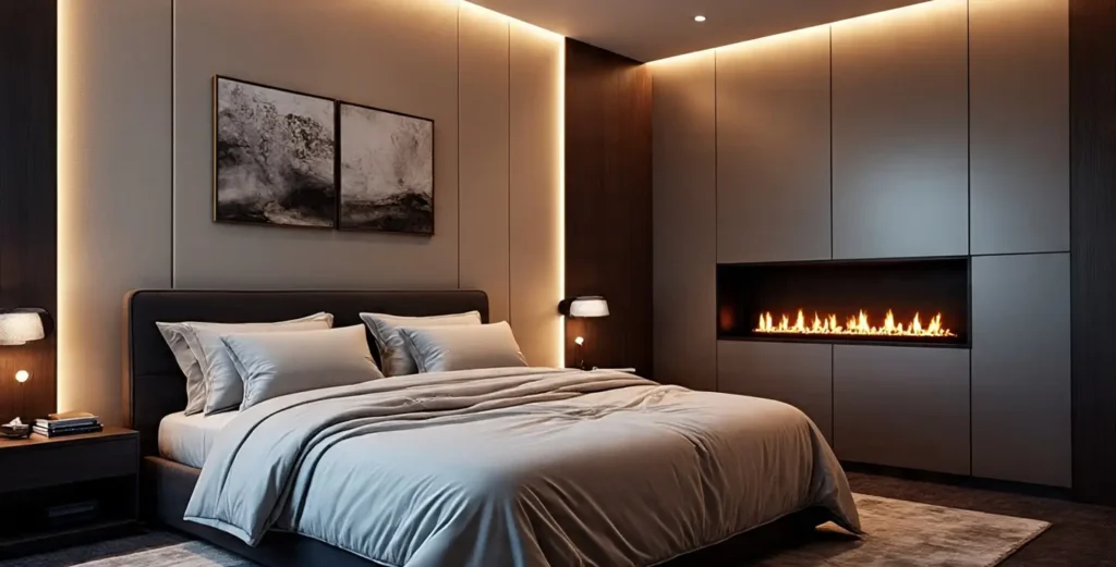 Luxury & Glam Styles Electric Fireplace Wall Mount Ideas