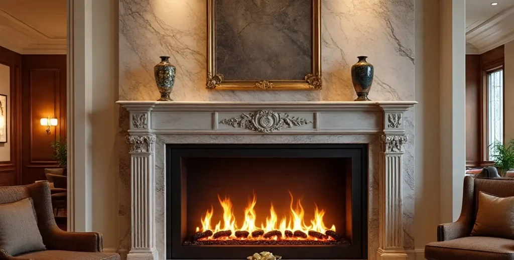 Luxury & Glam Styles Electric Fireplace Wall Mount Ideas