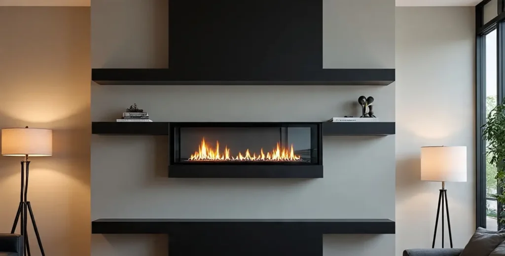 Modern & Minimalist Styles Electric Fireplace Wall Mount Ideas