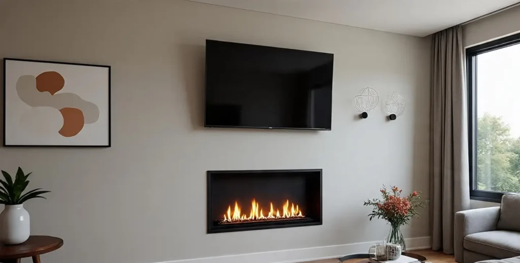 Modern & Minimalist Styles Electric Fireplace Wall Mount Ideas