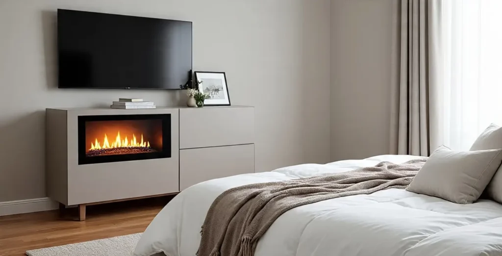 Modern & Minimalist Styles Electric Fireplace Wall Mount Ideas