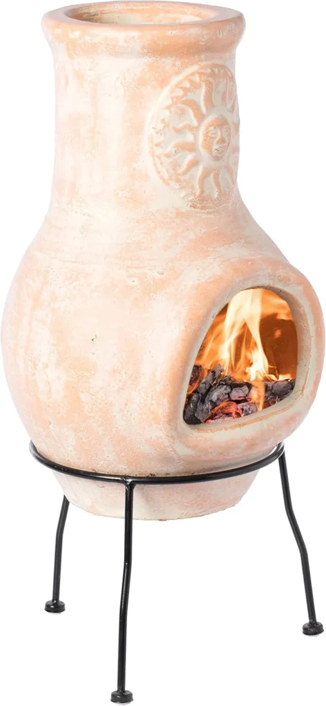 Clay Chiminea