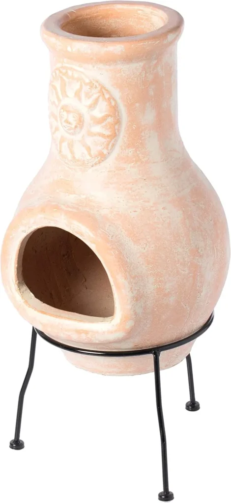 Clay Chiminea