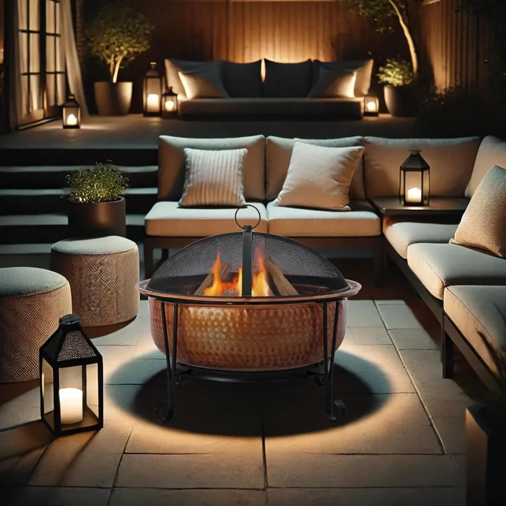 Copper Fire Pit