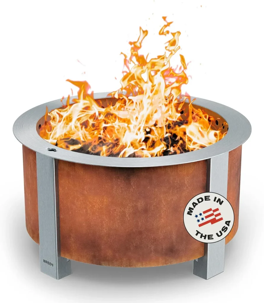 Outdoor Smokeless Fire Pit