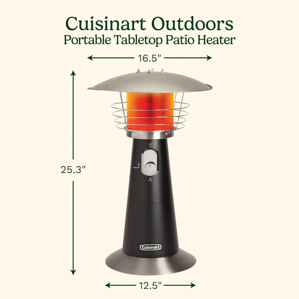 Tabletop Outdoor Heater