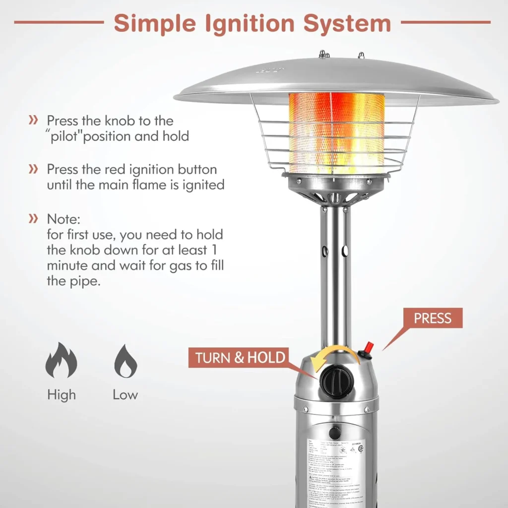 Tabletop Outdoor Heater