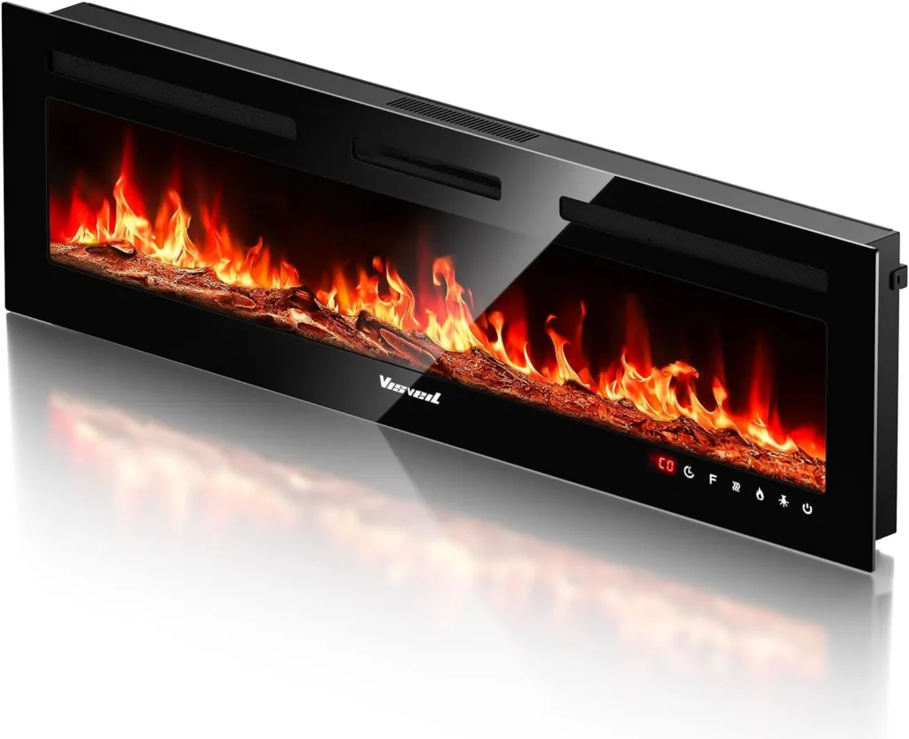 Realistic Electric Fireplace
