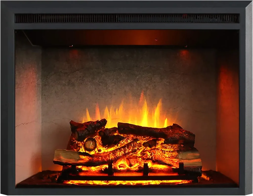 Realistic Electric Fireplace