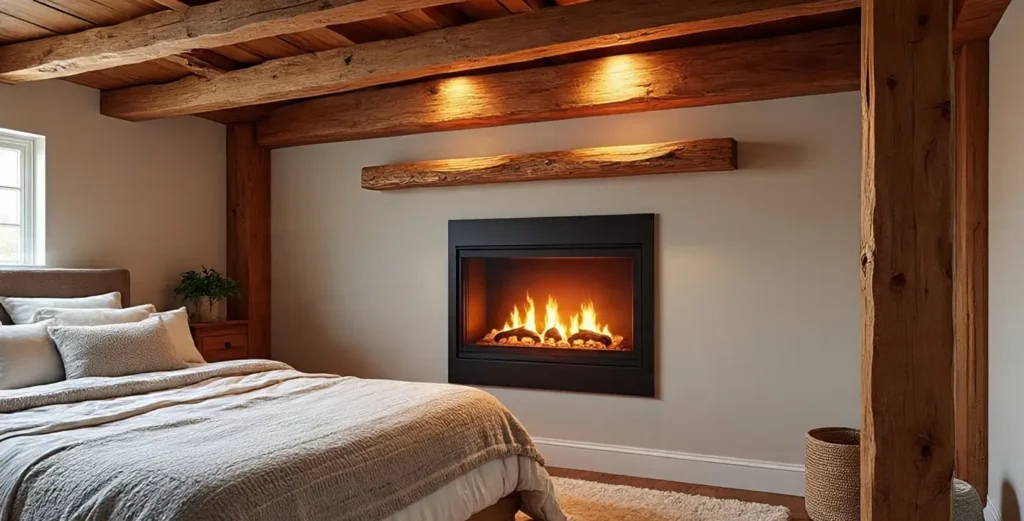 Rustic Styles Electric Fireplace Wall Mount Ideas