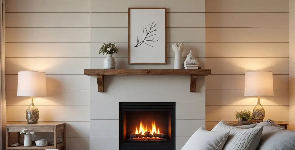 Rustic Styles Electric Fireplace Wall Mount Ideas