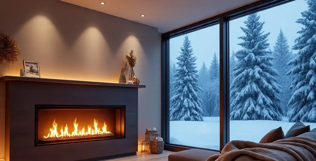 Seasonal & Themed Styles Electric Fireplace Wall Mount Ideas