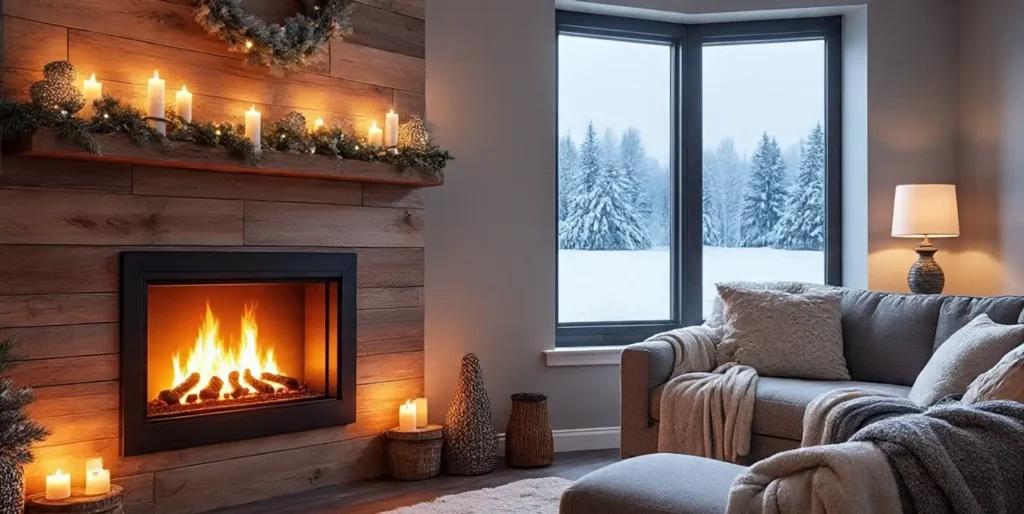 Seasonal & Themed Styles Electric Fireplace Wall Mount Ideas
