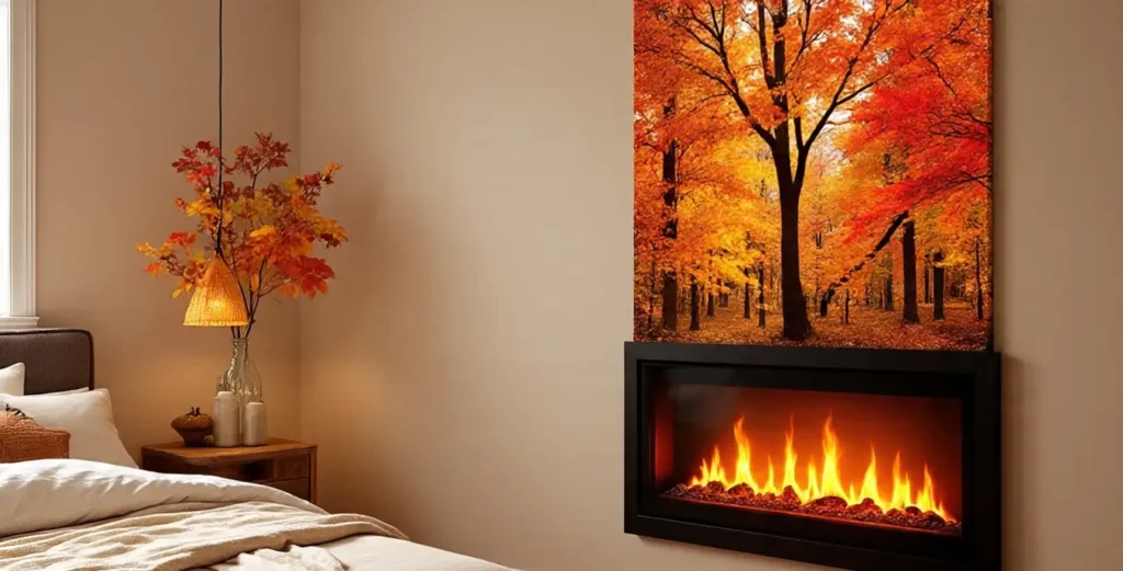 Seasonal & Themed Styles Electric Fireplace Wall Mount Ideas