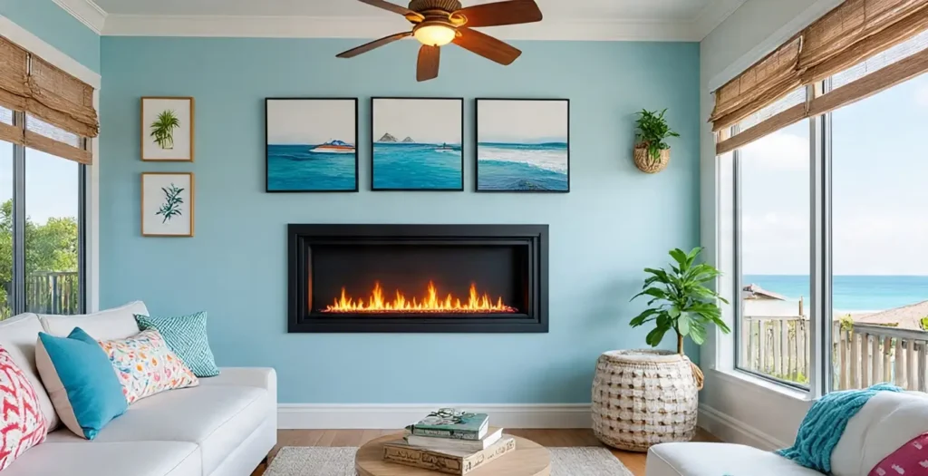 Seasonal & Themed Styles Electric Fireplace Wall Mount Ideas