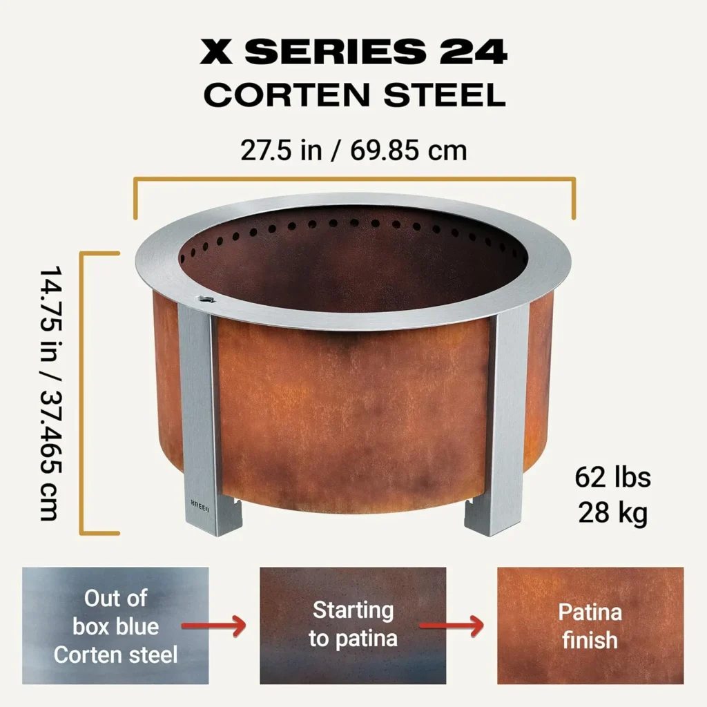 Outdoor Smokeless Fire Pit