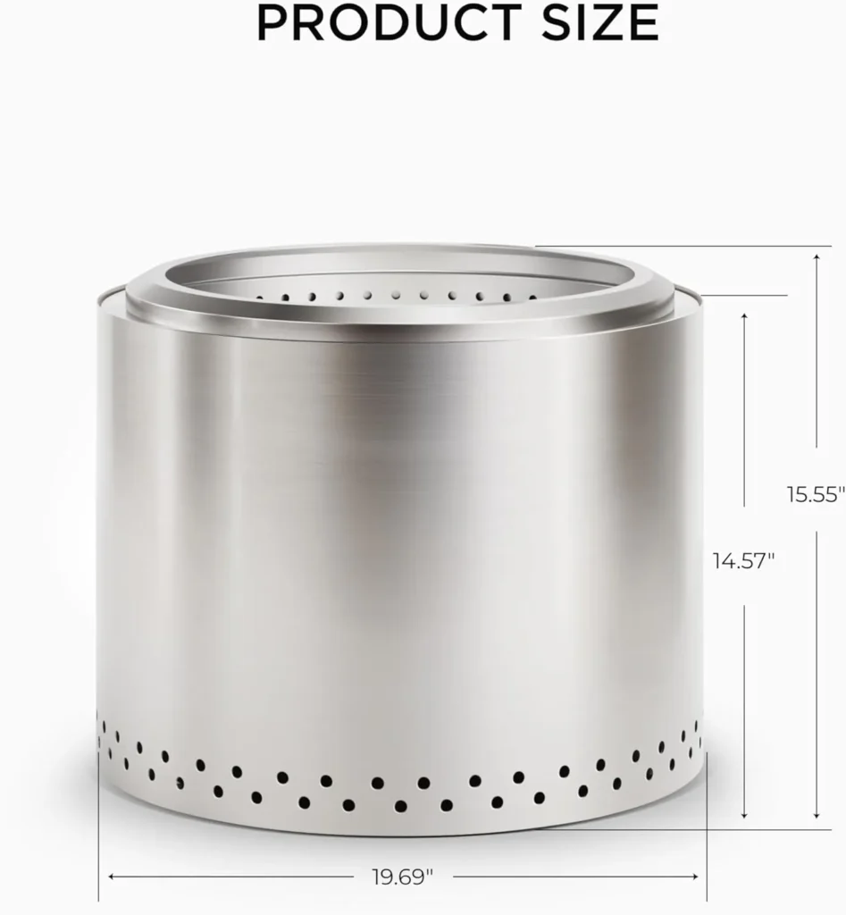 Stainless Steel Fire Pit