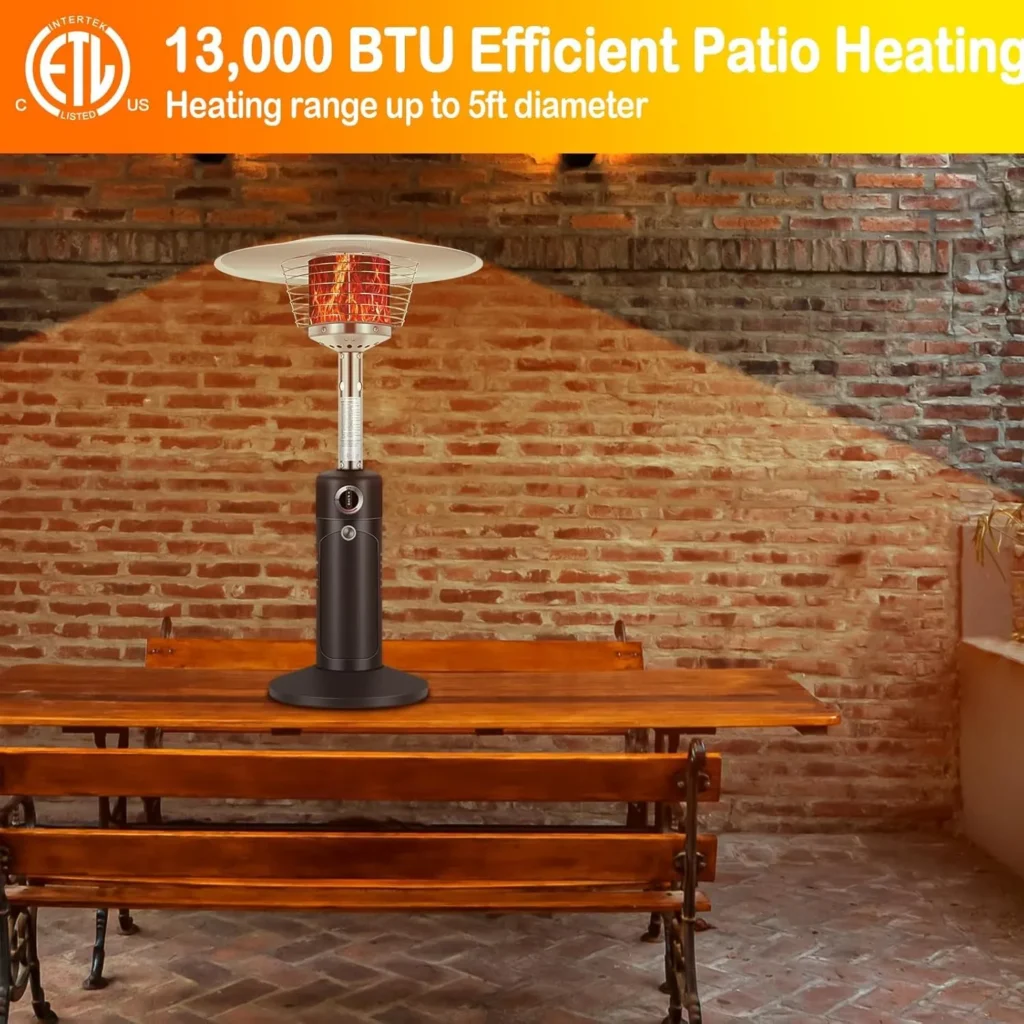 Tabletop Outdoor Heater