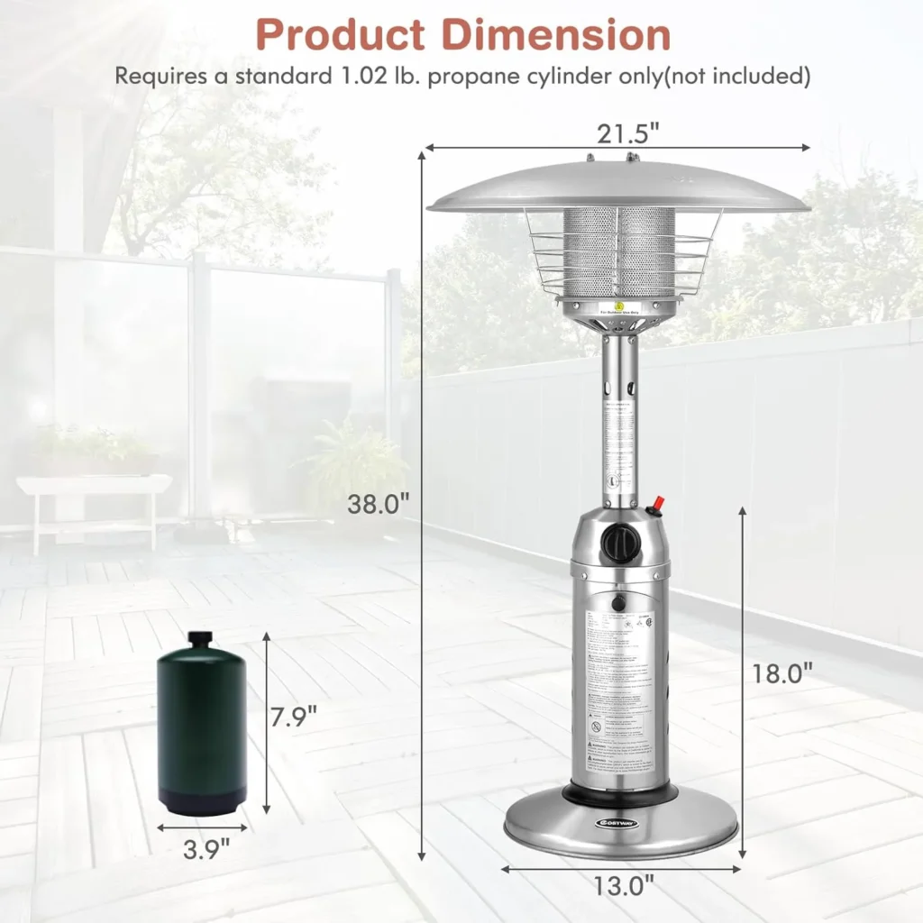 Tabletop Outdoor Heater