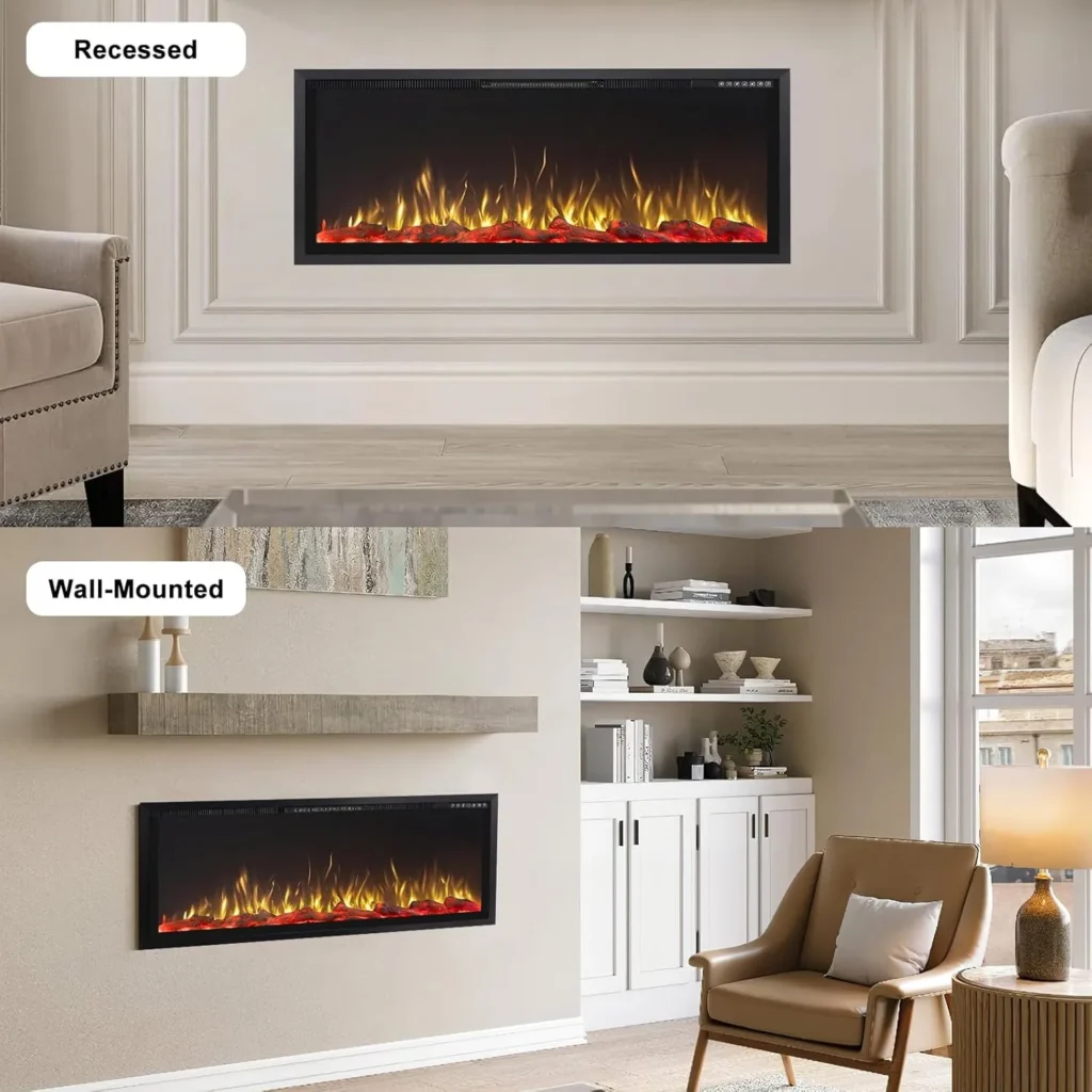 Ultra Slim Wall Mounted Electric Fires